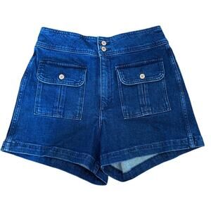 Gap High Rise Sailor Shorts - Size 28, "Timeless" Vibes!